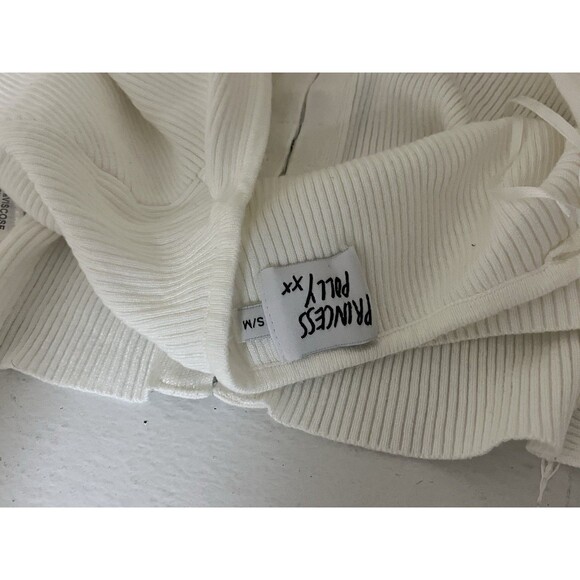 Princess Polly Blouse Top  White Size S/M - Picture 4 of 4
